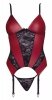 Cottelli LINGERIE Basque red/black